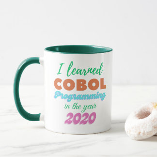 Mug Langage de programmation Cobol appris en 2020