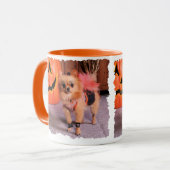 Mug L'ange de gagnant de chien le plus mignon de (Devant gauche)
