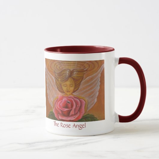 Mug L'ange de rose (Droite)