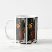 Mug L'Ange en rouge jouant du luth de Léonard de Vinci (Gauche)