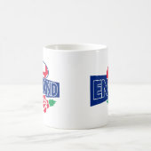 Mug l'anglais de l'Angleterre de boule de rugby s'est (Centre)