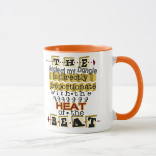 Mug L'angle du son balancent le diagramme scientifique