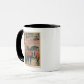 Mug L'Angleterre, proclamation du nouveau Roi George V (Devant gauche)