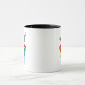Mug Langue arc-en-ciel LGBT (Centre)