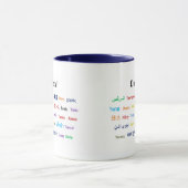 Mug Langue de danse ! (Centre)