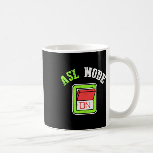 Mug Langue des signes américaine Als Je suis malentend