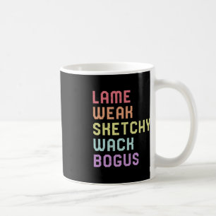 Mug Langue des signes boiteux faible Chemise slang ASL