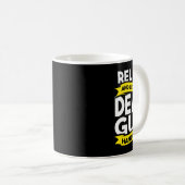Mug Langue des signes Sensibilisation des sourds Perte (Devant droit)