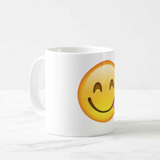 Mug Langue - Emoji (Devant gauche)