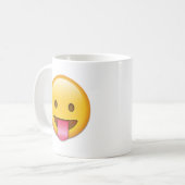 Mug Langue- Emoji effronté (Devant gauche)