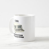 Mug Langue mal organisée périmée encombrante de COBOL (Devant gauche)