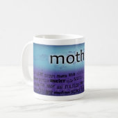 Mug Langues de "mère" - (Devant gauche)