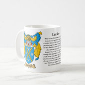 Mug Lanier, l'origine, la signification et la crête (Devant gauche)