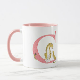 Mug L'animal ABC C est pour guépard
