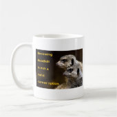 Mug L'animal tué sur une route devenant n'est pas une (Gauche)