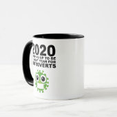 Mug L'Année 2020 Pour Les Introvertis (Devant gauche)
