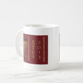 Mug L'année du serpent, 2013, bonne année dans le Chi (Devant gauche)