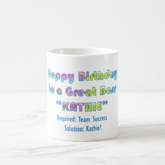Mug L'anniversaire de Kathie