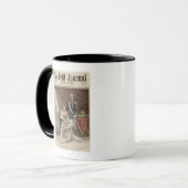 Mug L'anniversaire de noces d'argent du roi (Devant gauche)
