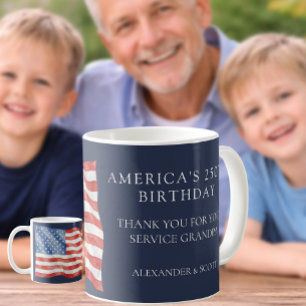 Mug L'anniversaire des 250 ans d'Amérique Grand-Père V