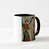 Mug L'annonce, c.1330 (huile sur le panneau) (Devant droit)