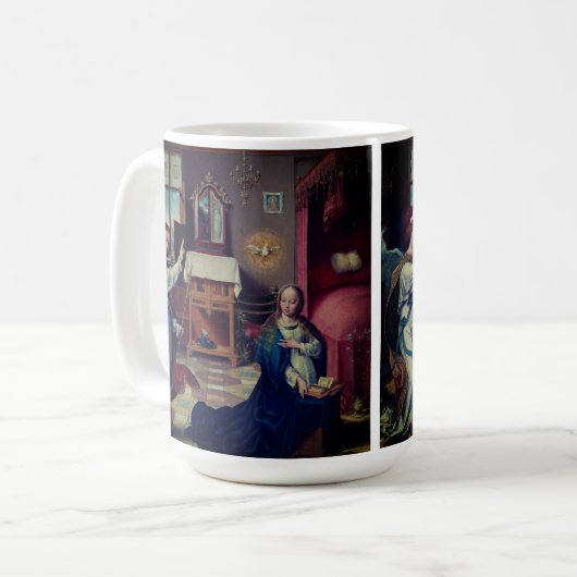 Mug L'annonce de Joos van Cleve : (Devant gauche)