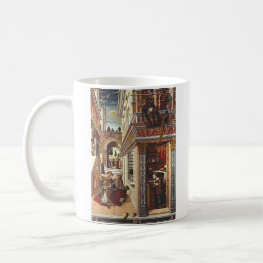 Mug L'Annonciation, avec Saint Emidius (Gauche)