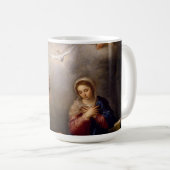 Mug L'Annonciation Murillo Des Blessés Anges Vierges (Devant droit)