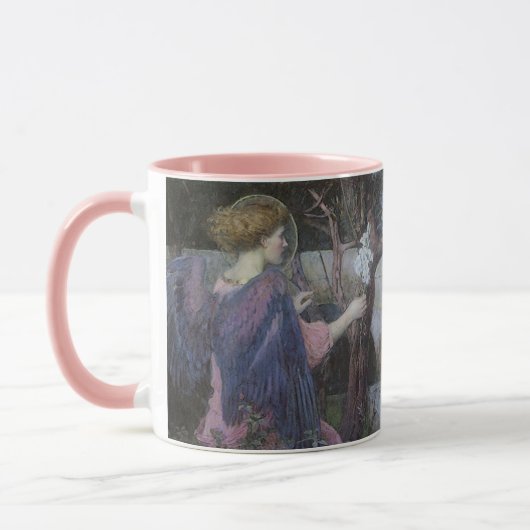 Mug L'Annonciation par John William Waterhouse (Gauche)