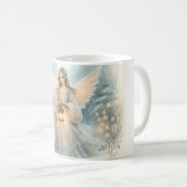 Mug Lanterne céleste d'ange d'hiver de grâce (Devant droit)