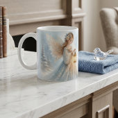 Mug Lanterne d'ange céleste d'hiver de réconfort
