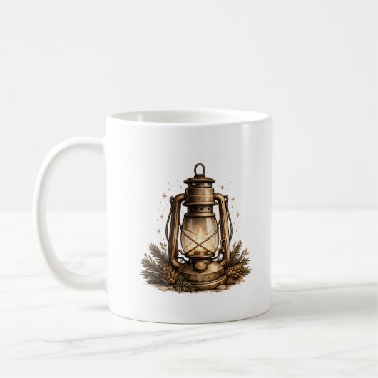Mug Lanterne de Fête Cosy (Gauche)