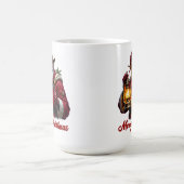 Mug Lanterne de Noël de Santa rude (Centre)