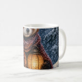 Mug Lanterne d'Hiver Panda Roux (Devant droit)