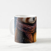 Mug Lanterne d'Hiver Panda Roux (Devant gauche)