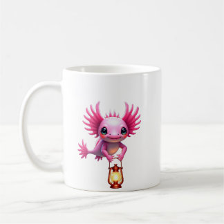 Mug Lanterne exploratoire de grotte axolotl biolumines