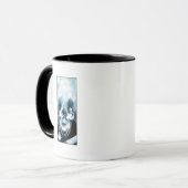 Mug Lanterne noire - Couleur (Devant gauche)