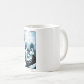 Mug Lanterne noire - Couleur (Devant droit)