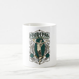 Mug Lanterne verte - affiche "courageuse"