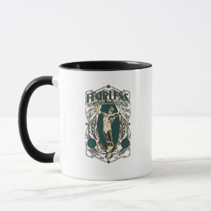 Mug Lanterne verte - affiche "courageuse"