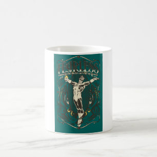 Mug Lanterne verte - affiche "courageuse"