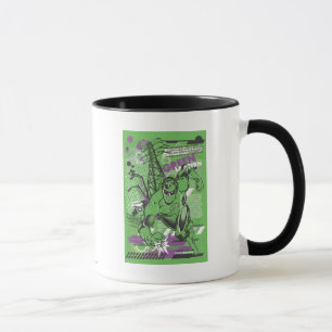Mug Lanterne verte - Affiche de collage Absurde