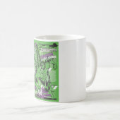 Mug Lanterne verte - Affiche de collage Absurde (Devant droit)