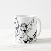 Mug Lanterne verte avec flux de lumière (Devant droit)