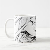 Mug Lanterne verte avec flux de lumière (Gauche)