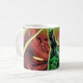 Mug Lanterne verte avec flux de lumière - Couleur (Devant gauche)