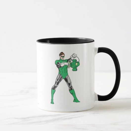 Mug Lanterne verte avec lanterne (Droite)
