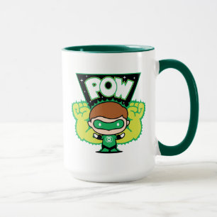 Mug Lanterne verte Chibi Formant Des Poings Géants