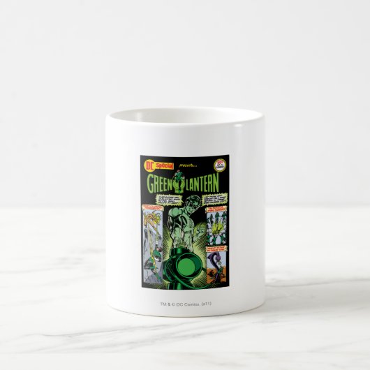 Mug Lanterne verte - Comic vert ombragé (Centre)