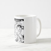 Mug Lanterne verte contre Lanterne verte, noir et blan (Devant droit)